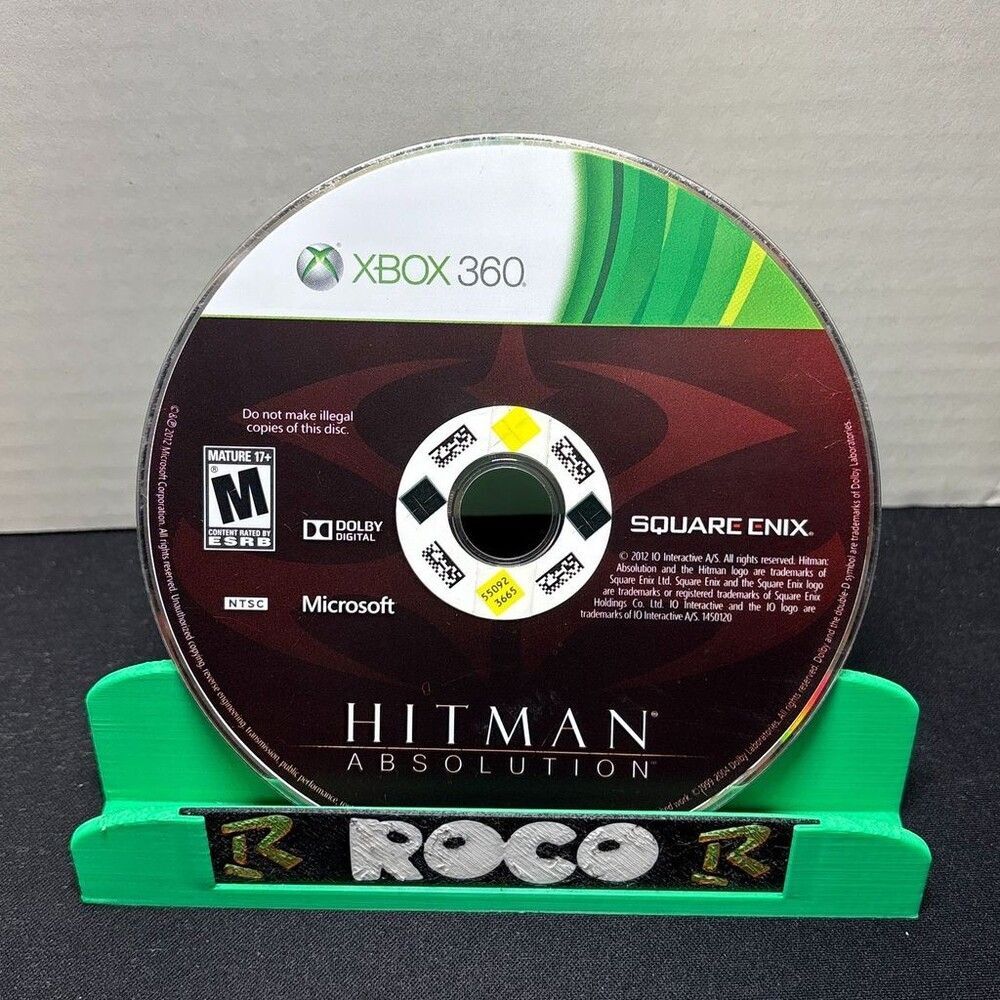 Hitman Absolution Square Enix (Microsoft Xbox 360, 2012) Disc Only